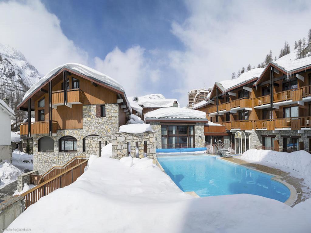 Residence & Spa Les Chalets De Solaise Val-dʼIsère Eksteriør billede